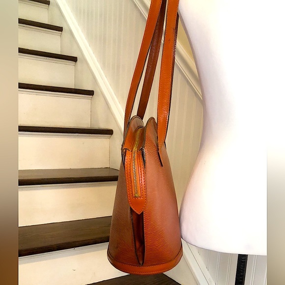 Vintage LOUIS VUITTON St Jacques Kenyan Fawn Epi Leather Tote Shoulder Bag GM - Picture 5 of 17